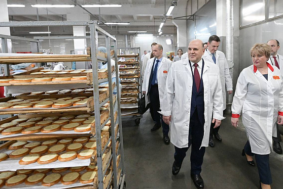 Мишустин поддержал предложение распространить льготный автолизинг на предприятия пищепрома