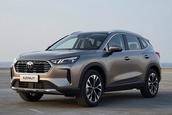 АвтоВАЗ показал в Ташкенте кроссовер будущего: прототип Lada Azimut расположился на стенде «Ростеха»