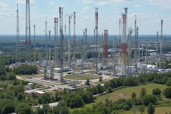 Количество базовых станций связи в России почти достигло миллиона