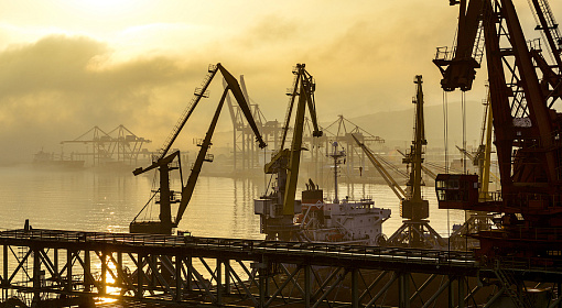 Грузооборот морских портов России в первом полугодии 2023 года увеличился на 10,5%